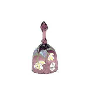 Vintage Fenton hand painted bell